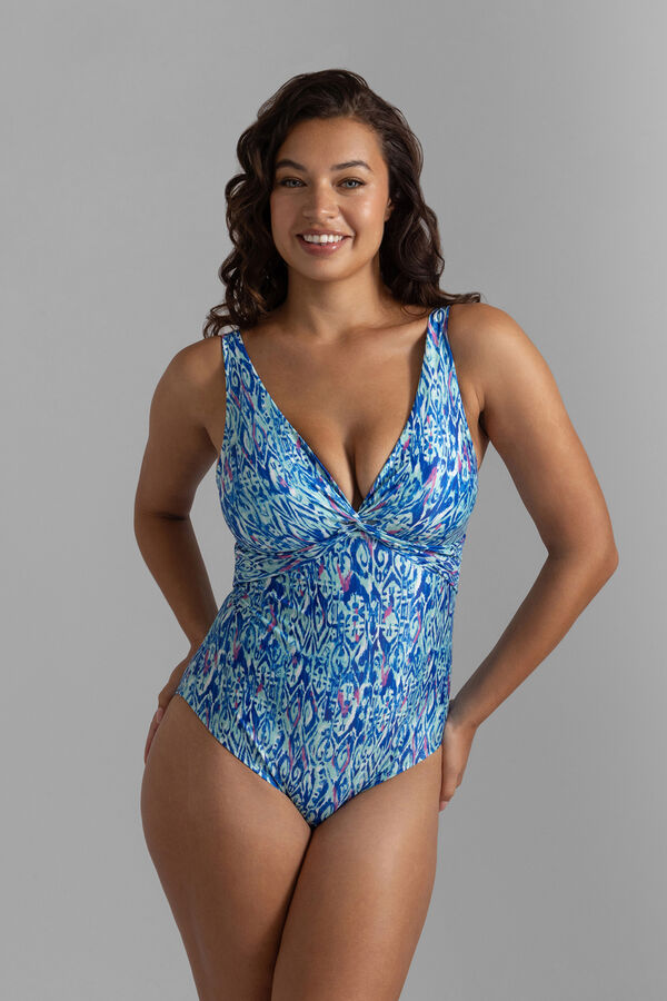 Dorina Fato de banho uma pe&ccedil;a enchimento leve Ventura estampado