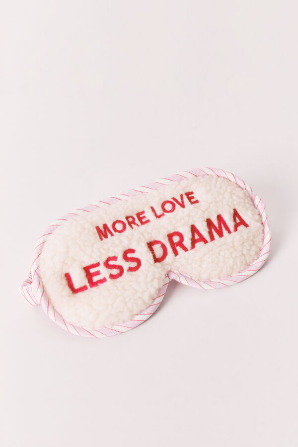 Women'secret M&aacute;scara de dormir com mensagem estampado