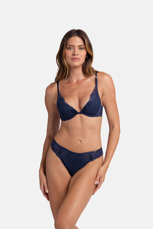 Dorina Tanga de renda azul