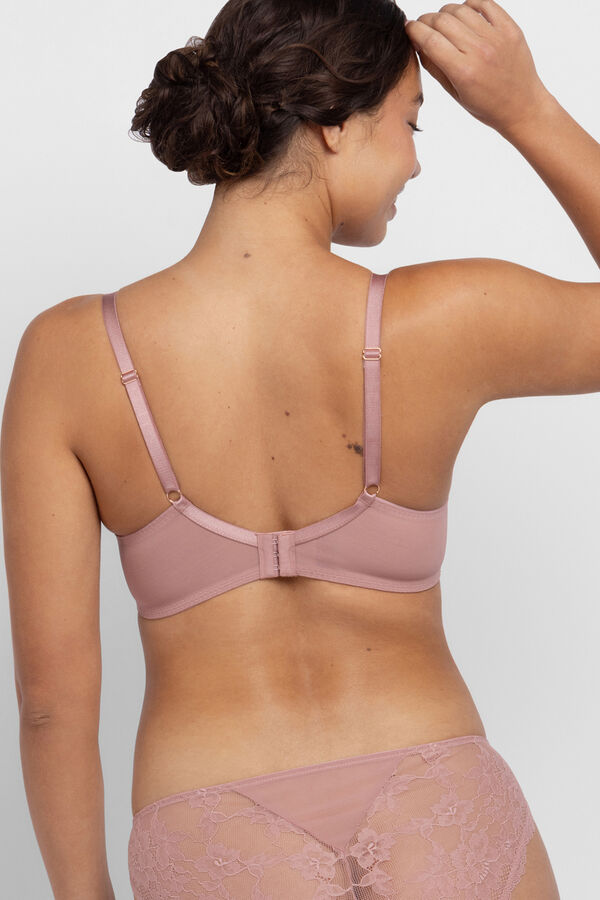 Dorina Pack 2 soutiens com aro em renda rosa