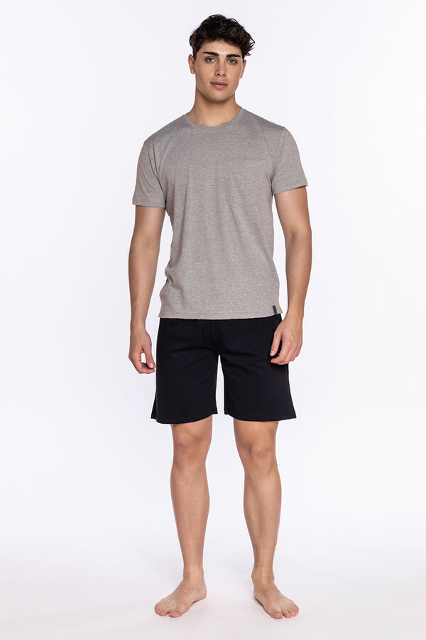 Punto Blanco T-shirt de manga curta de homem cinzento