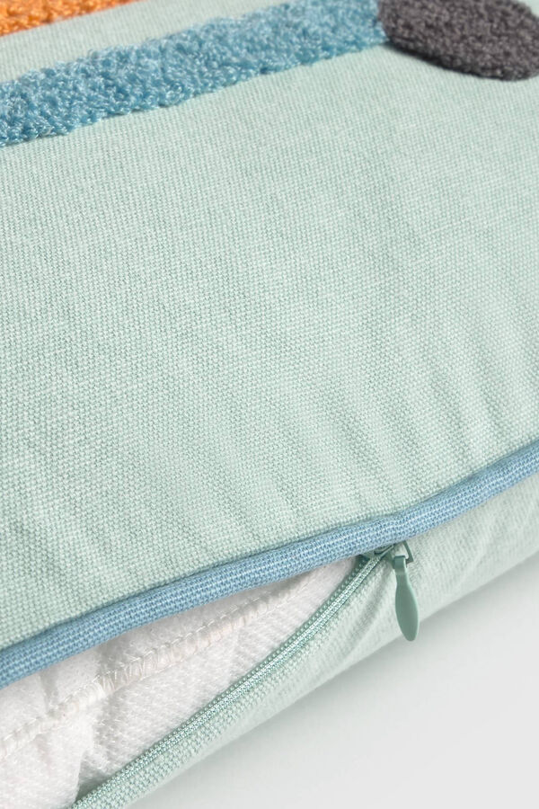 Textura Dachshund dog cushion cover brown