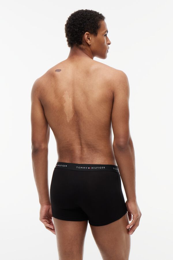 Tommy Underwear Pack de 3 boxers para homem preto