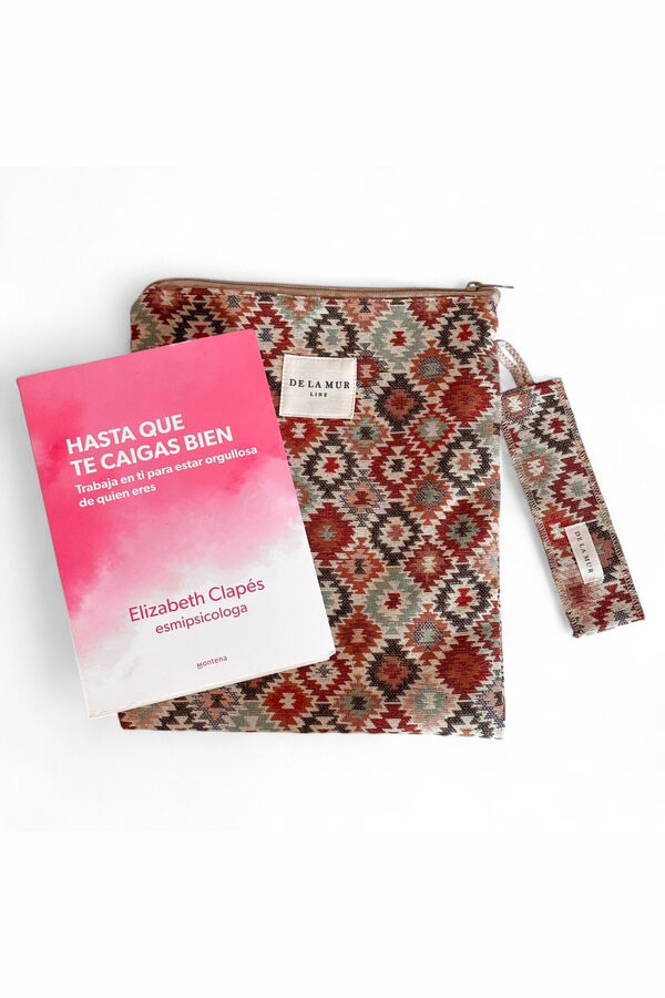De La Mur Capa de livro Bea + livro de presente Malha estampado