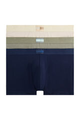 Tommy Hilfiger Boxers pack de 3 em algod&atilde;o estampado