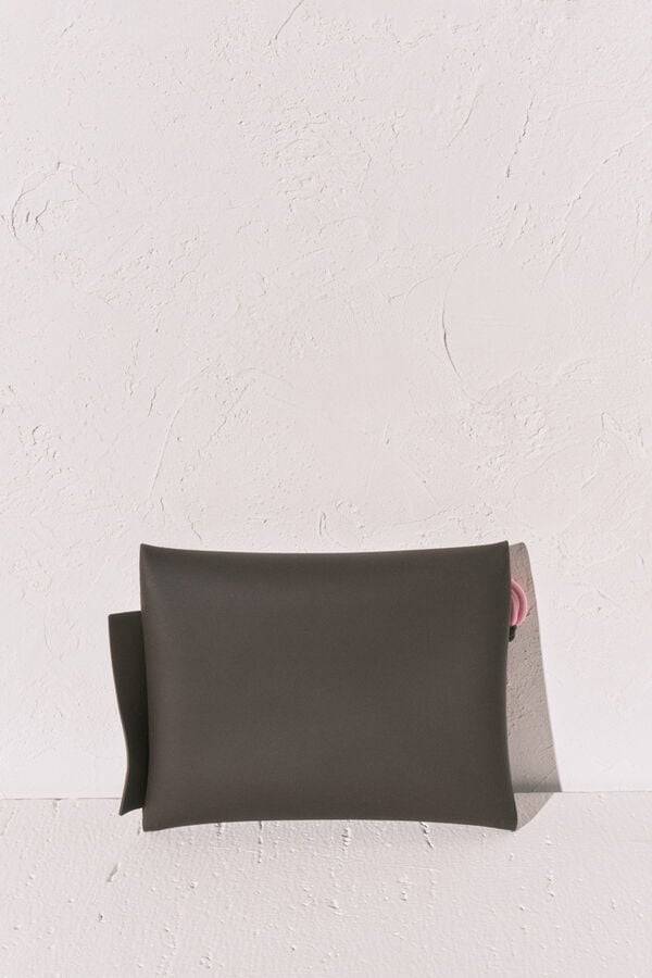 Women'secret Brown waterproof swimwear bag nude