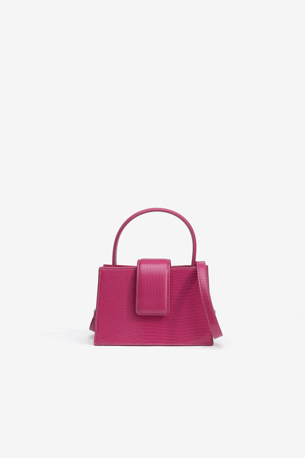 Vilanova Bolsa com aba rosa