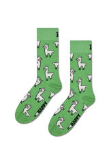 Happy Socks Meia de lhama  cinzento