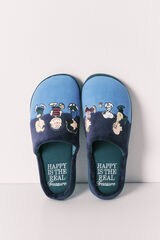 Women'secret Chinelos de quarto Snoopy azul