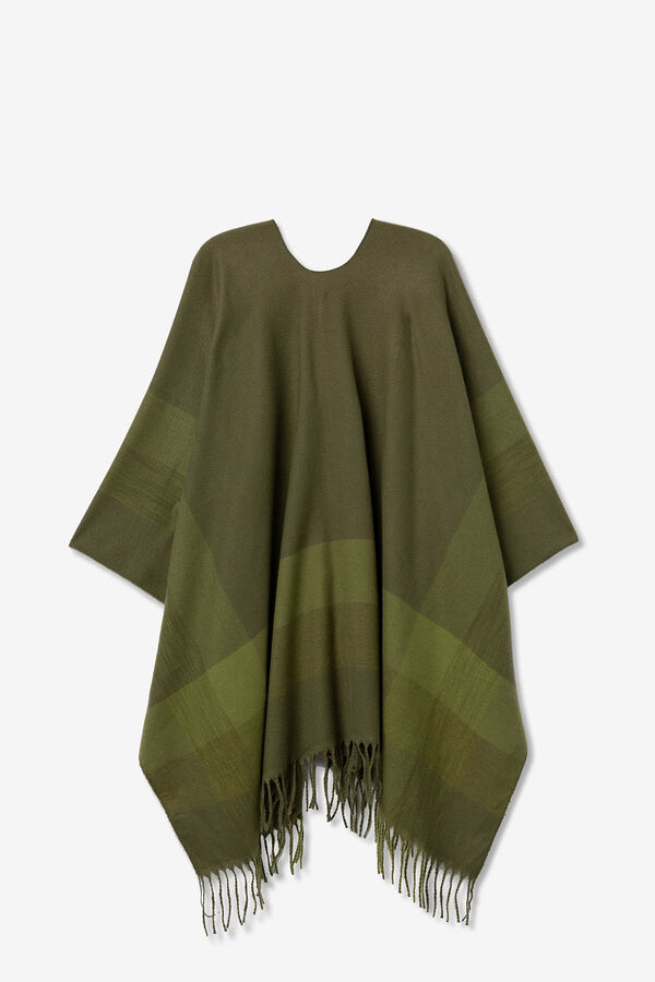 Vilanova Capa de Contraste de Color verde