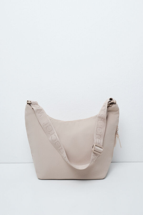 Women'secret Bolsa t&eacute;rmica porta alimentos asa larga beige beige