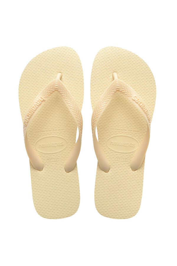 Havaianas Chinelos Hav. Top Senses Amarelo estampado