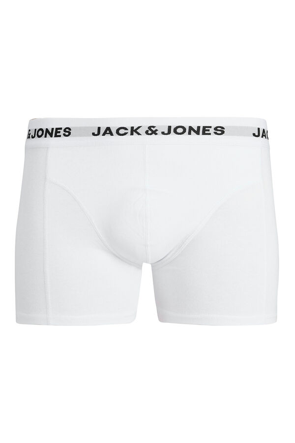 Jack & Jones Pacote x3 boxers branco