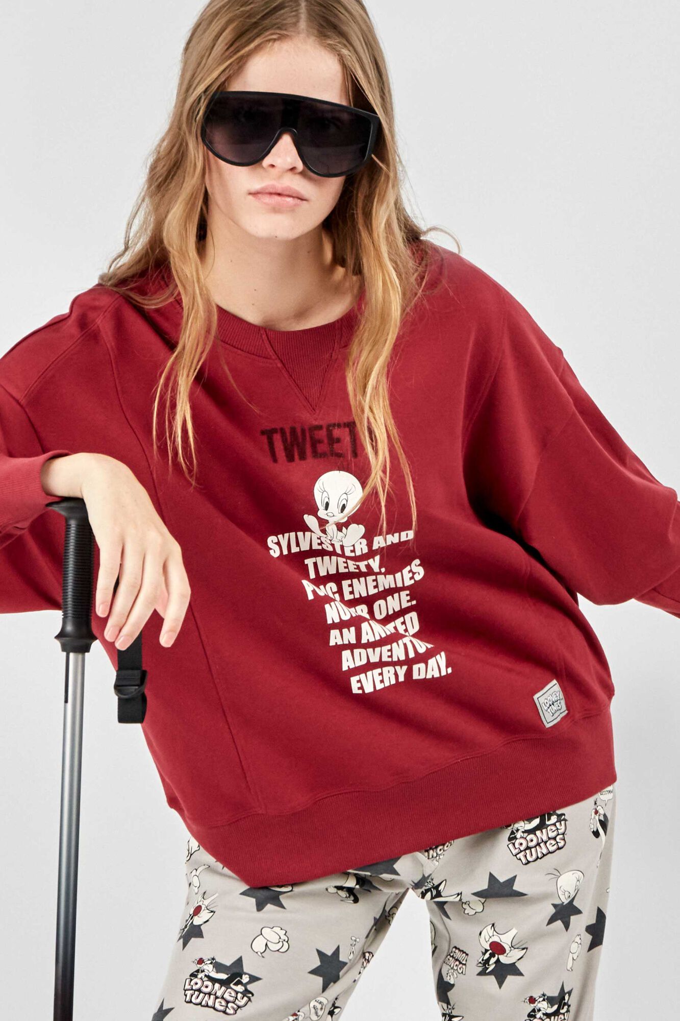 Gisela Pijama Looney Tunes estampado de Tweety