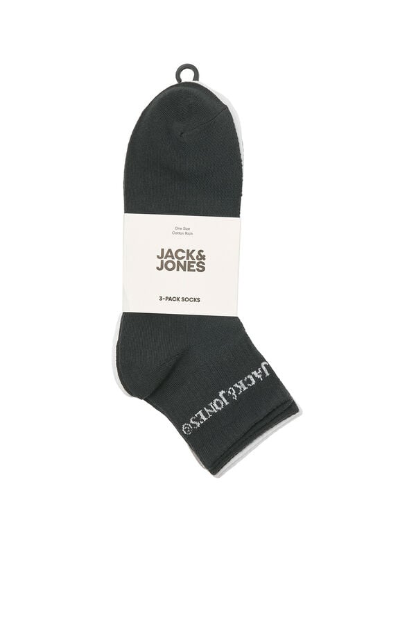 Jack & Jones Pack 3 meias preto