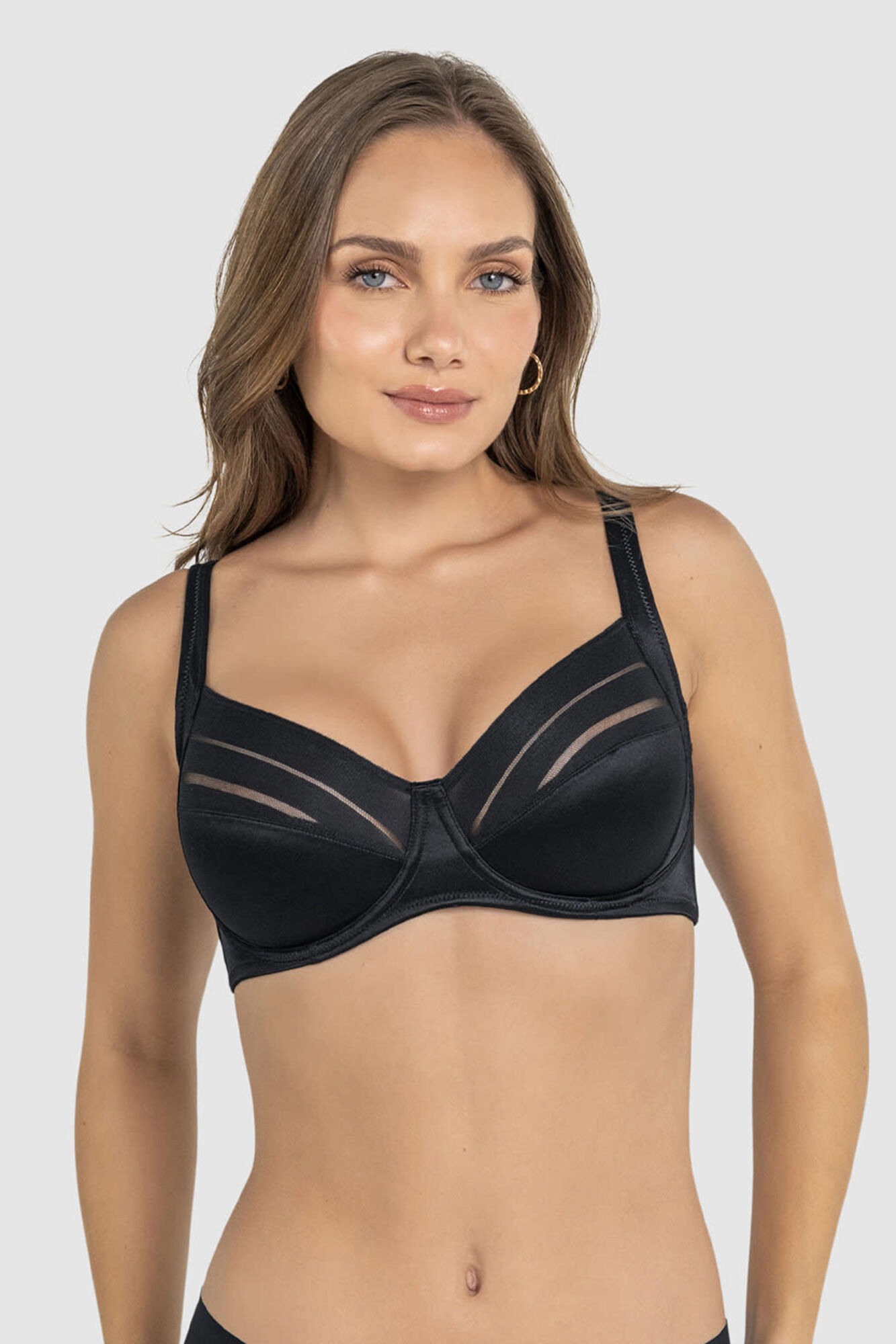 Leonisa Soutien de boa cobertura ideal para seios grandes Suporte NATURAL