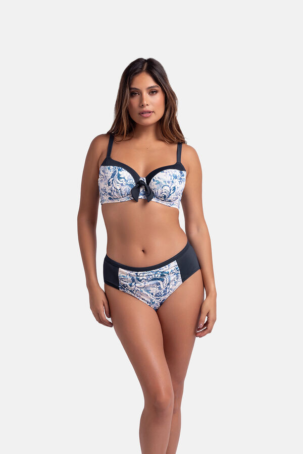 Dorina Top de bikini con relleno estampado