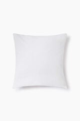 Textura Capa travesseiro algodão percal 55 x 55 cm. branco