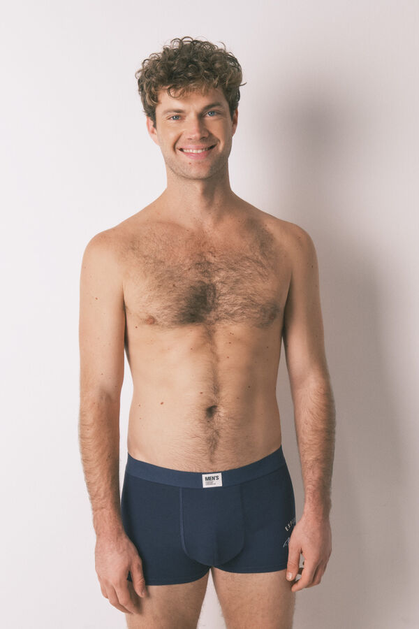 Women'secret Pack de 2 boxers de cuecas para esqui azul