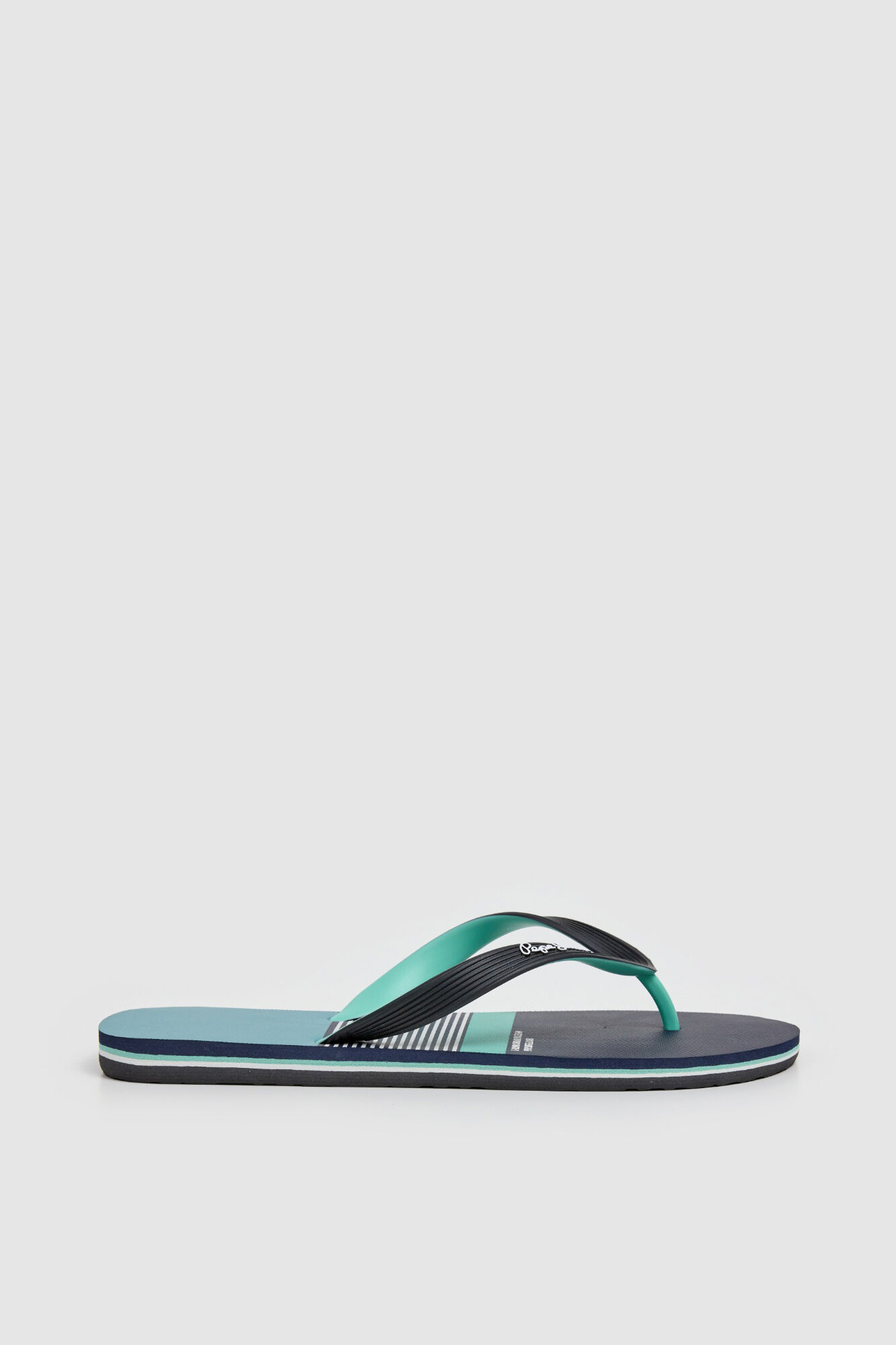 Pepe Jeans Chinelos de riscas multicolor