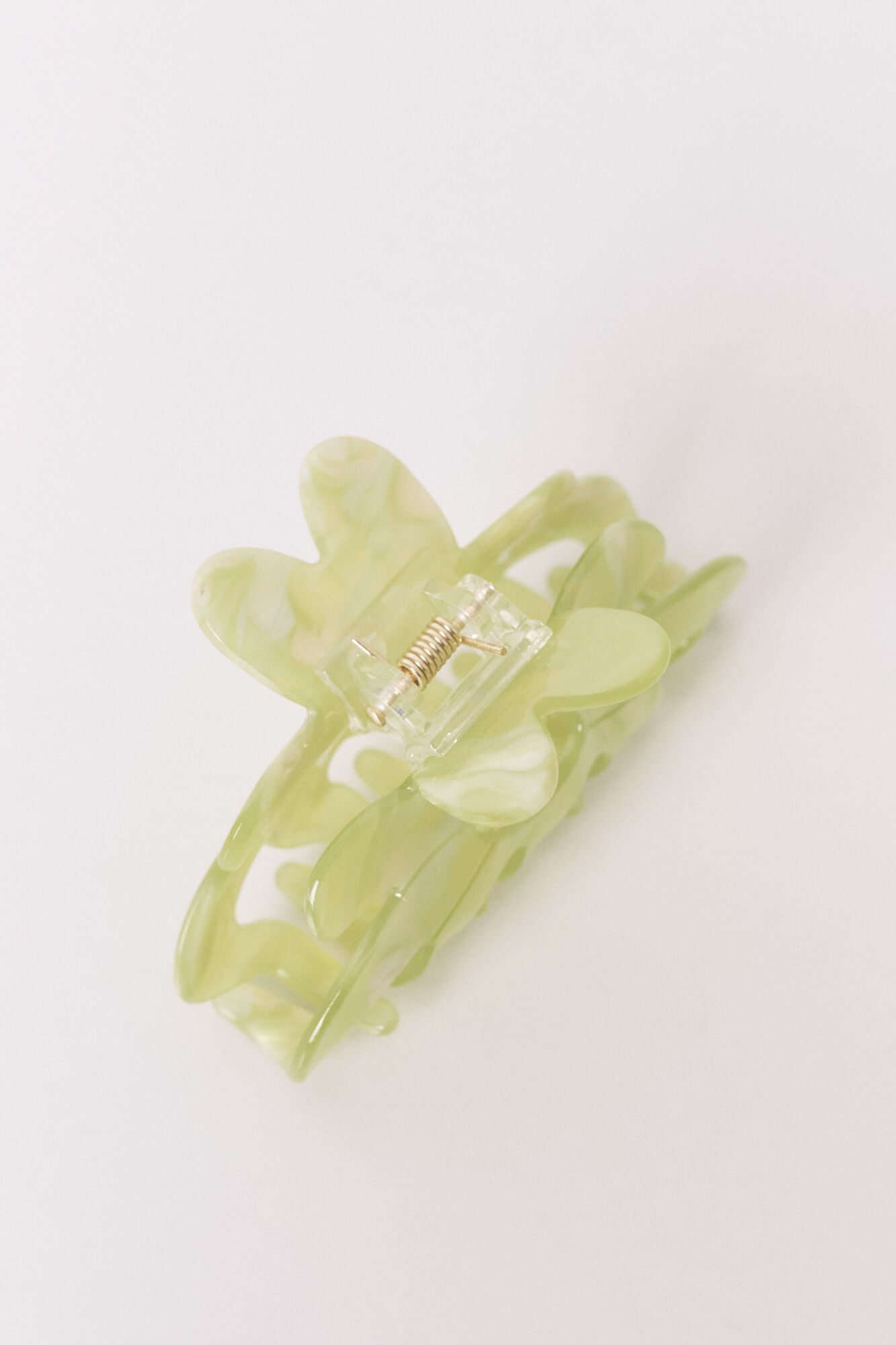 Women'secret Mola de cabelo flor verde