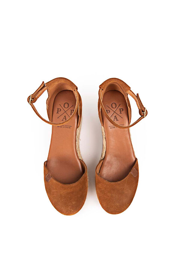 Popa Cu&ntilde;as Cantalar Serraje Cuero marr&oacute;n