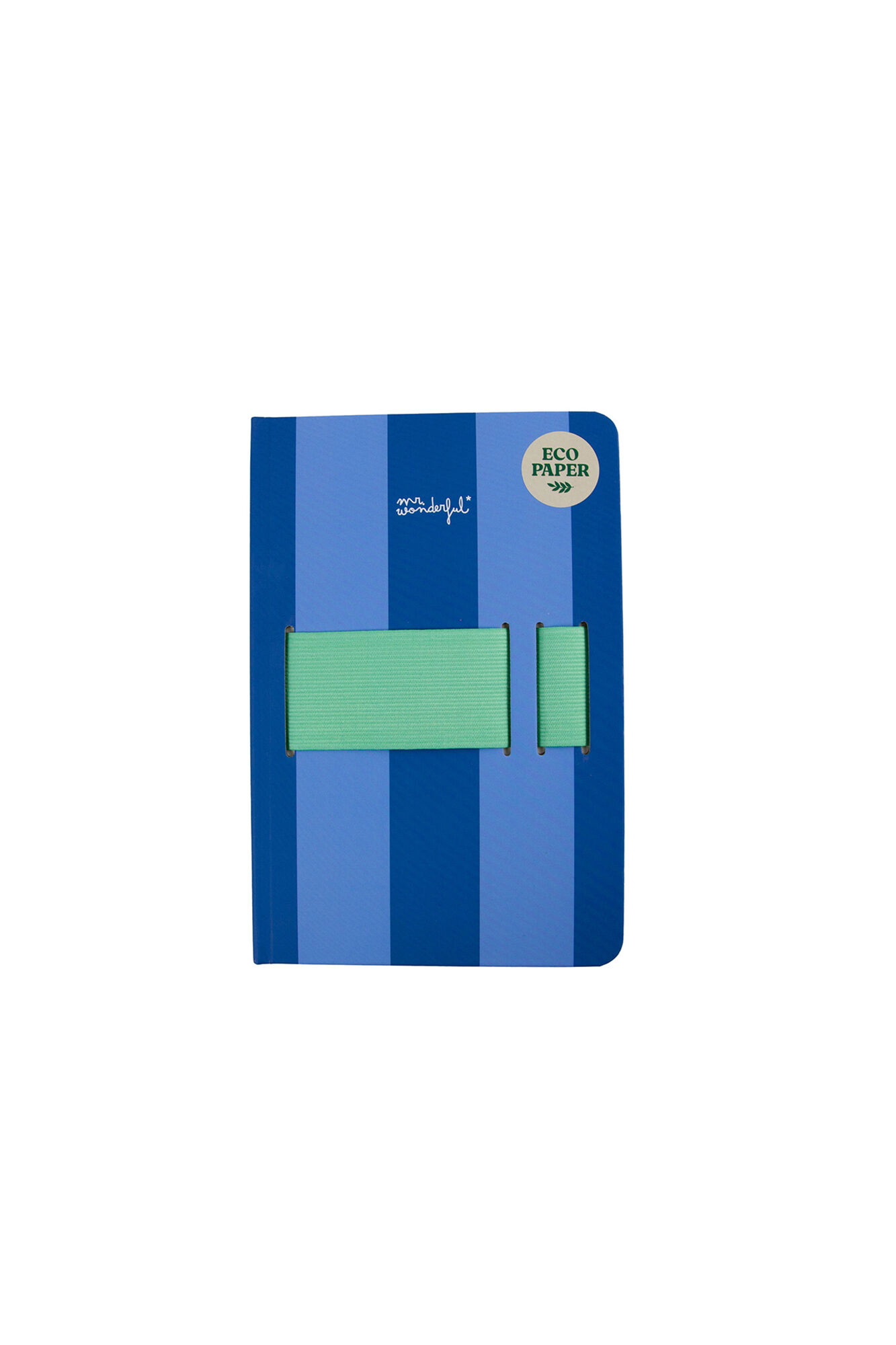 Mr. Wonderful Caderno A5 com suporte para celular azul - Acredite ou n&atilde;o, &agrave;s vezes escrevo &agrave; m&atilde;o