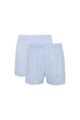 Kiff-Kiff Pack de 2 boxers azuis azul
