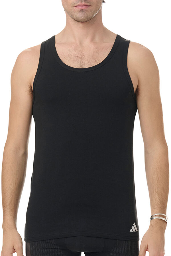 Adidas Pacote de 2 camisetas mangas preto