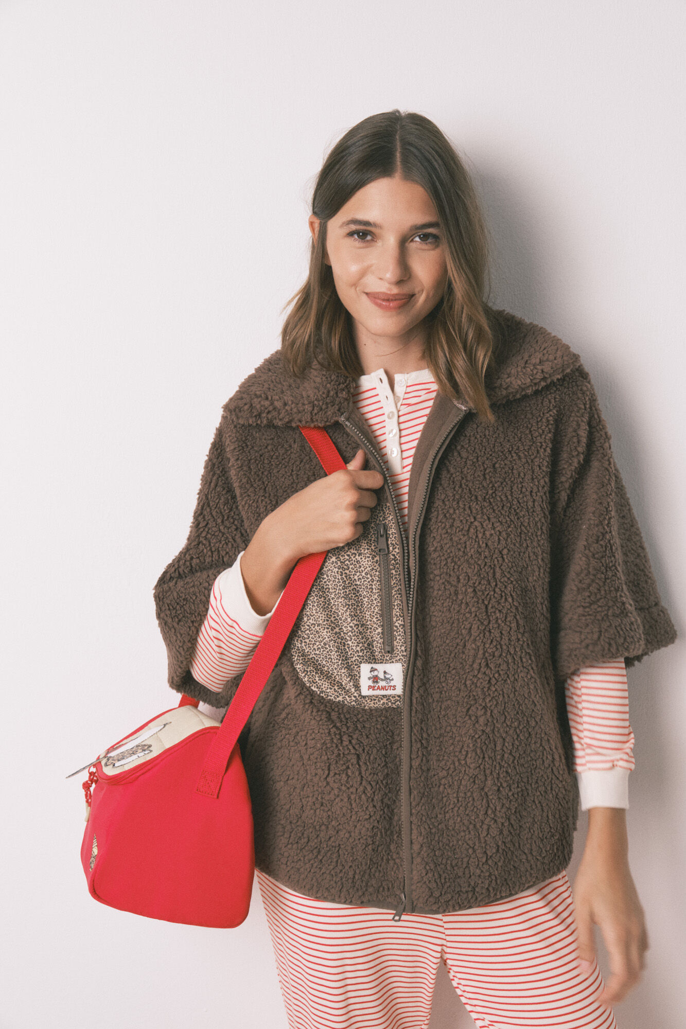 Women'secret Mala t&eacute;rmica vermelha para alimentos do Snoopy