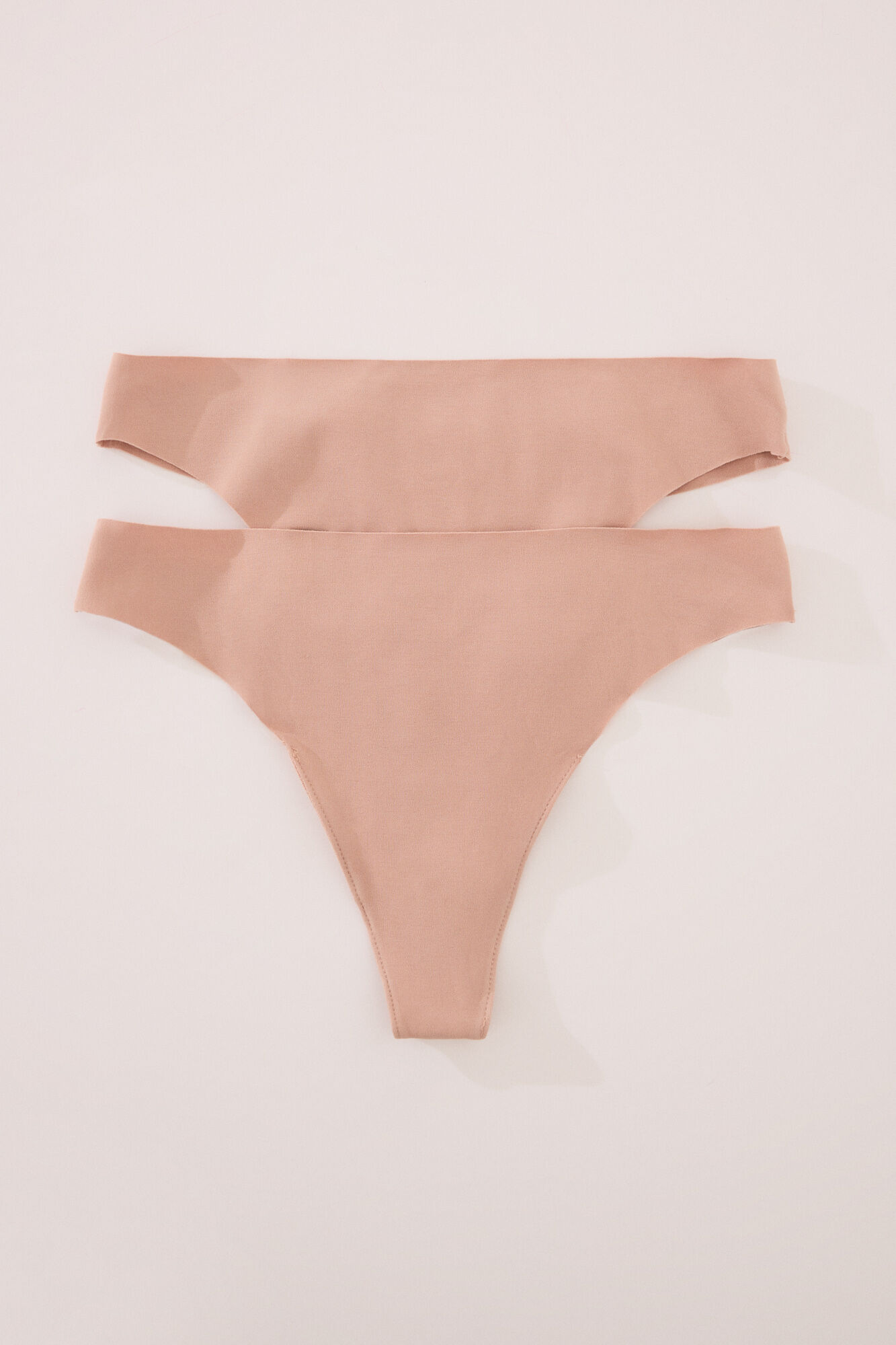 Women'secret Pack 2 tangas de algod&oacute;n sin costuras