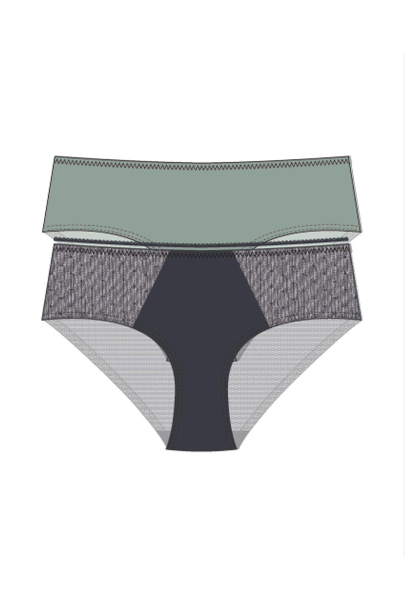 Dorina Pacote cl&aacute;ssico de duas pe&ccedil;as Madison Hipster