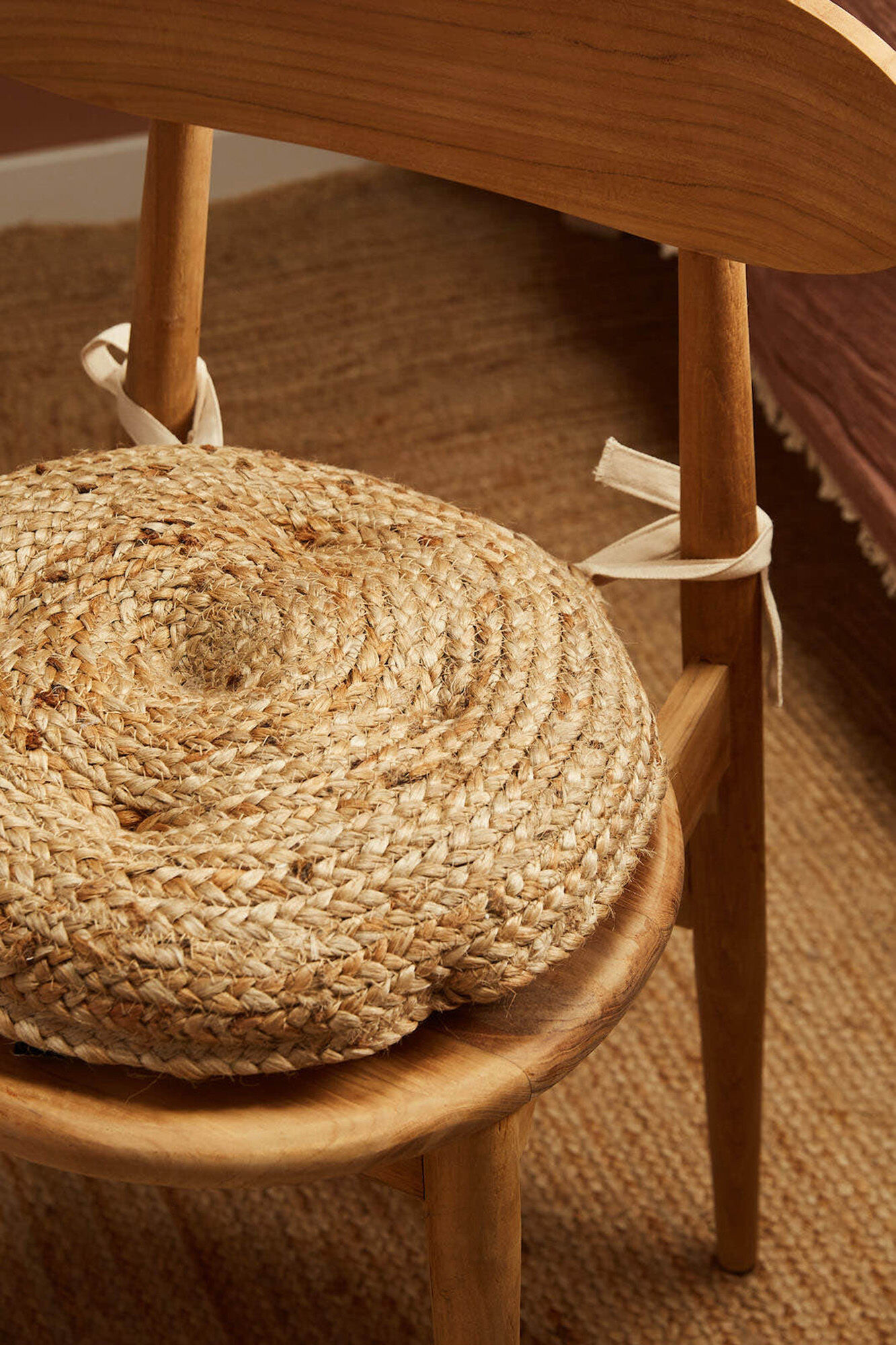 Calma House Coxim de cadeira redonda Ural