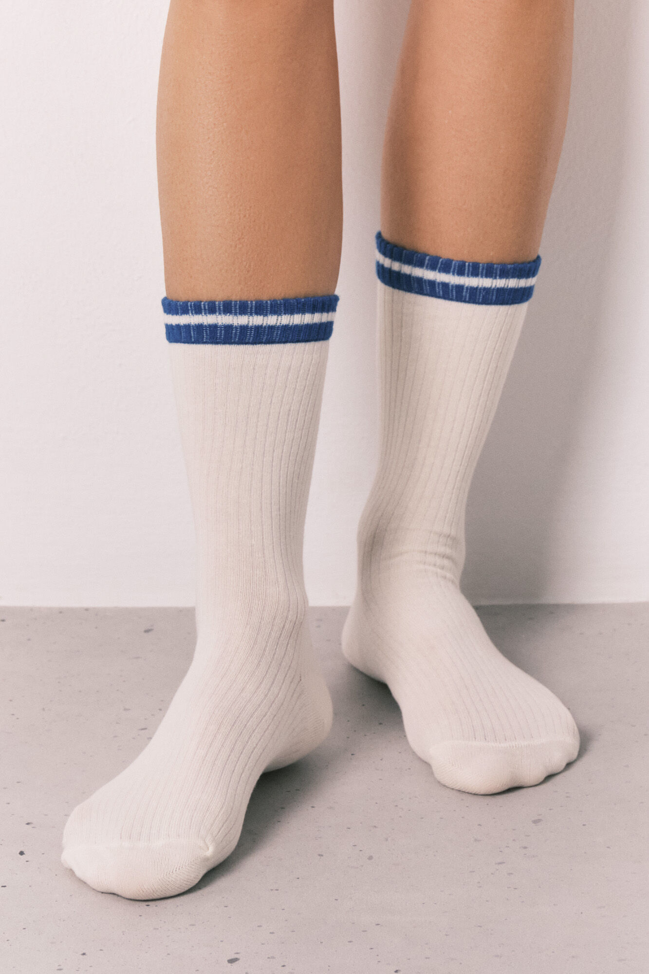 Women'secret Pack 3 calcetines largos canal&eacute; blanco