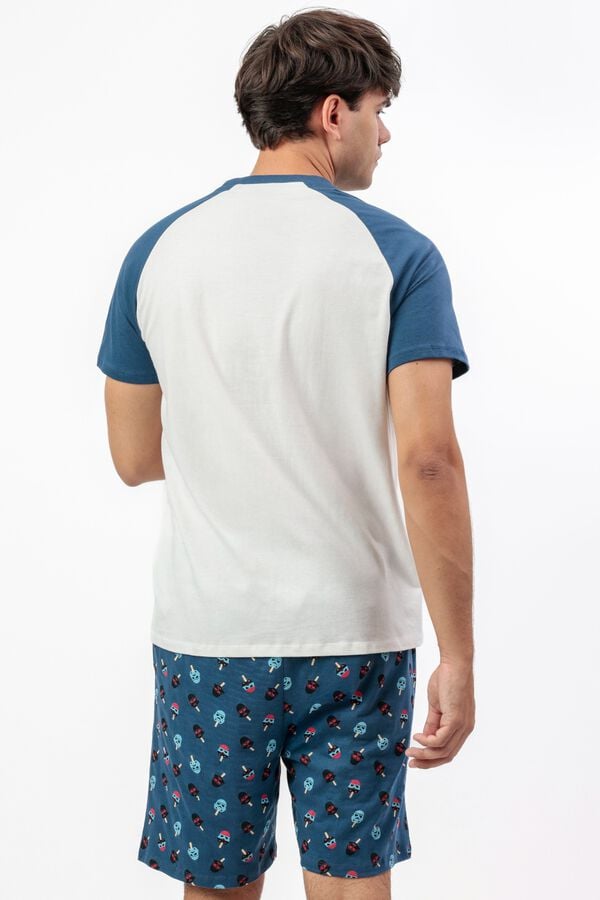 Admas Pijama curto de ver&atilde;o Star Wars bege