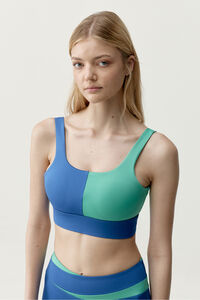 Born Living Yoga Top Kate desportivo azul/turquesa