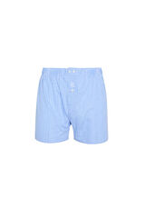 Kiff-Kiff Cuecas Popelina Masculinas azul