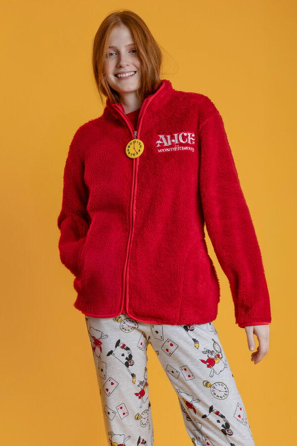 Admas Alice no País das Maravilhas C Robe vermelho