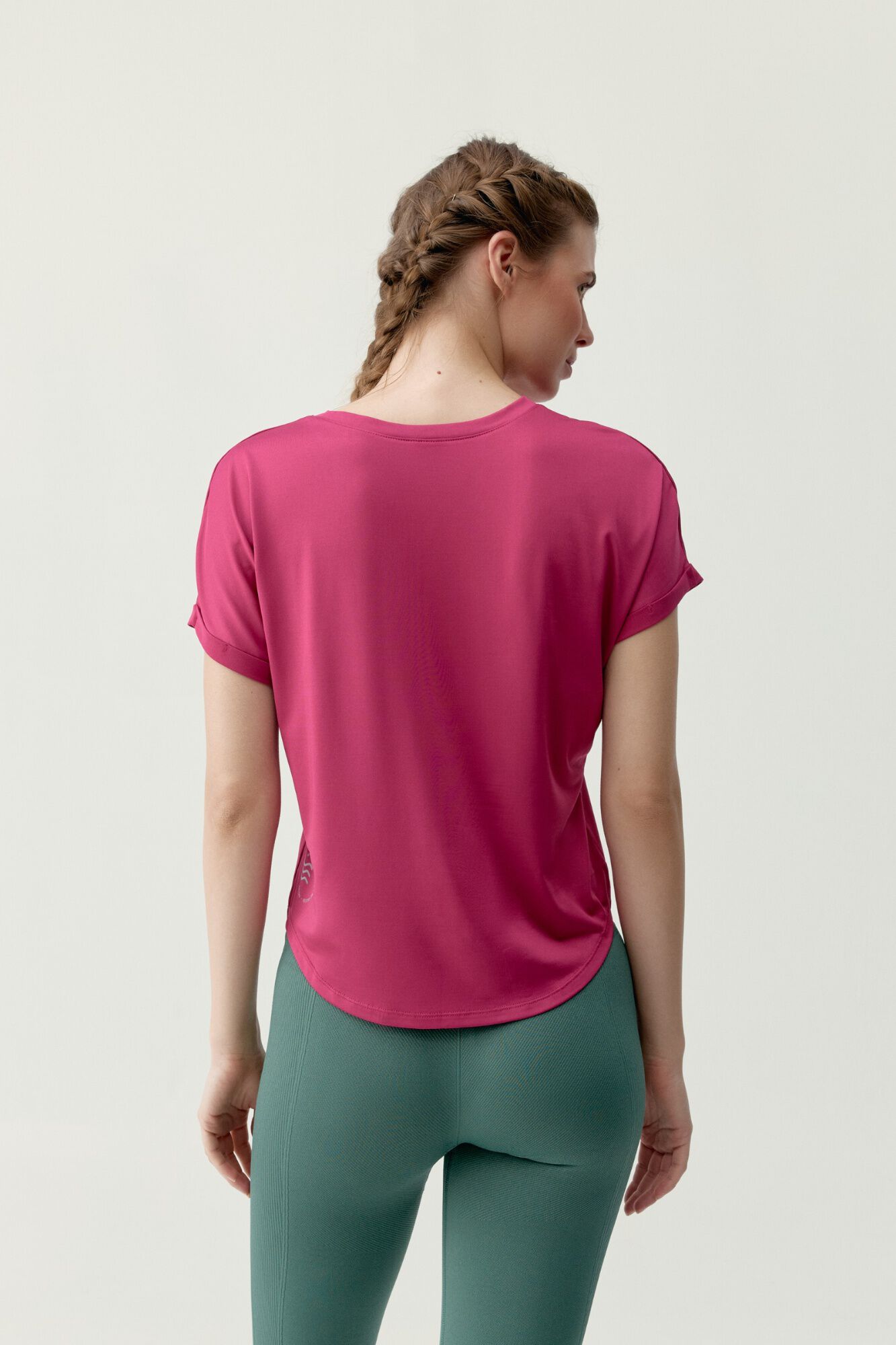 Born Living Yoga T-shirt Azami Ameixa