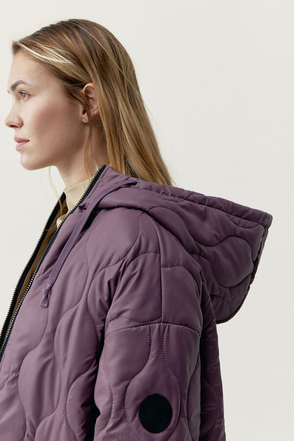 Born Living Yoga Jacket Ashley Beet Plant/ Stick printed