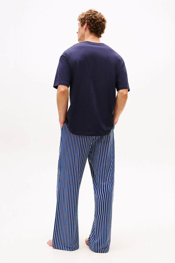 Tommy Hilfiger T-shirt com estampa de logo azul