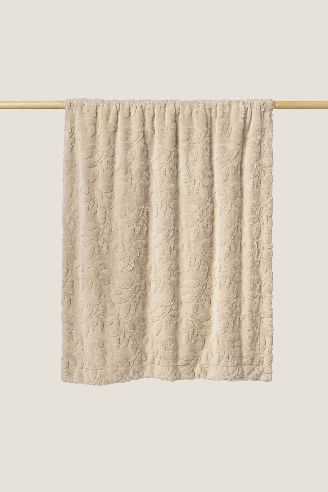 Textura Manta polar flores