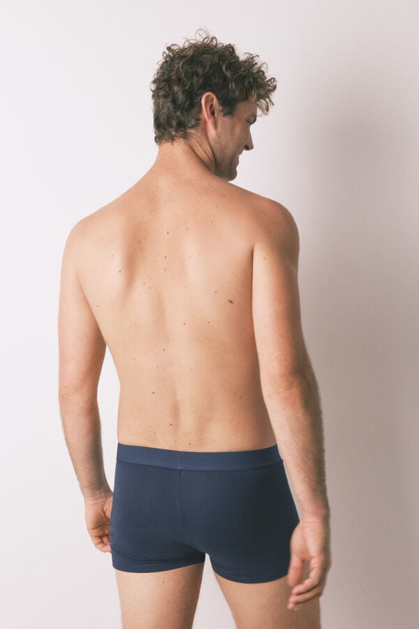 Women'secret Pack de 2 boxers de cuecas para esqui azul