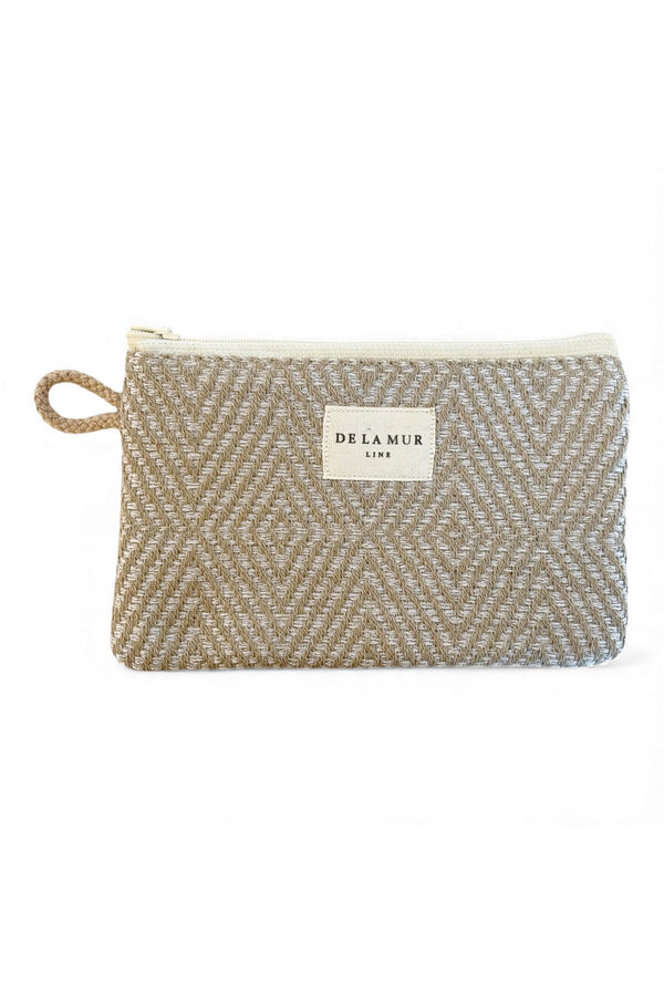 De La Mur Mini Necessaire Areia borgonha