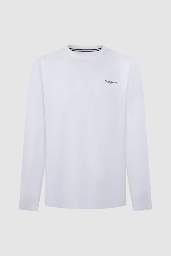 Pepe Jeans Camiseta manga larga blanco