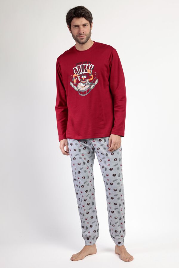 Admas Pijama manga comprida Drumer estampado