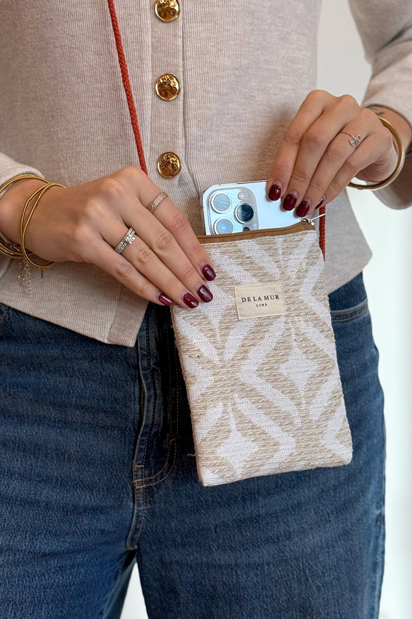 De La Mur Bolsinha para Telem&oacute;vel Campo