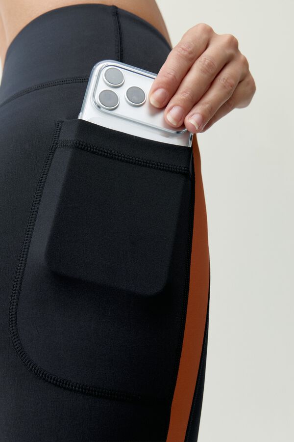 Born Living Yoga Leggings Tao preto/bombay preto