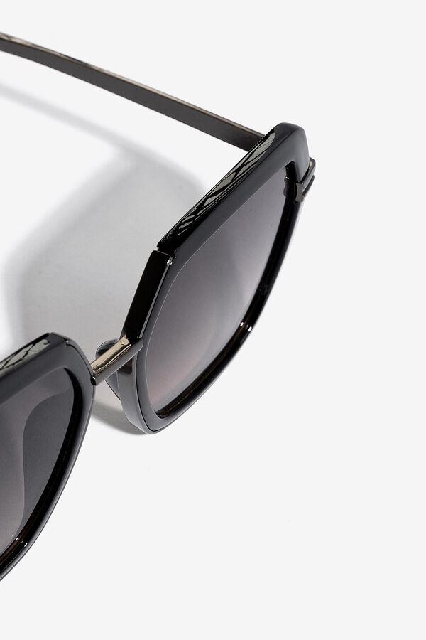 Vilanova Gafas de sol cuadrados negro