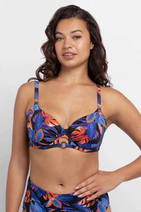 Dorina Top biqu&iacute;ni sem enchimento Vybe preto